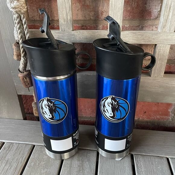 2 NBA hydroflasks Dallas Mavericks 14oz Ultra Tumbler licensed Bundle NWT MAVS - Picture 4 of 6